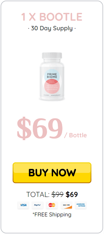 PrimeBiome 1 bottle price
